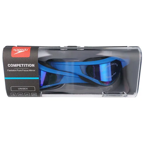 Окуляри для плавання Speedo Fastskin Pure Focus Mirror синій універсальний 7-081028W/BL