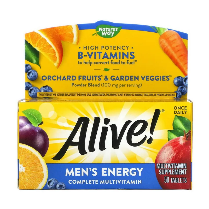 Alive! Men's Energy - 50 таблеток