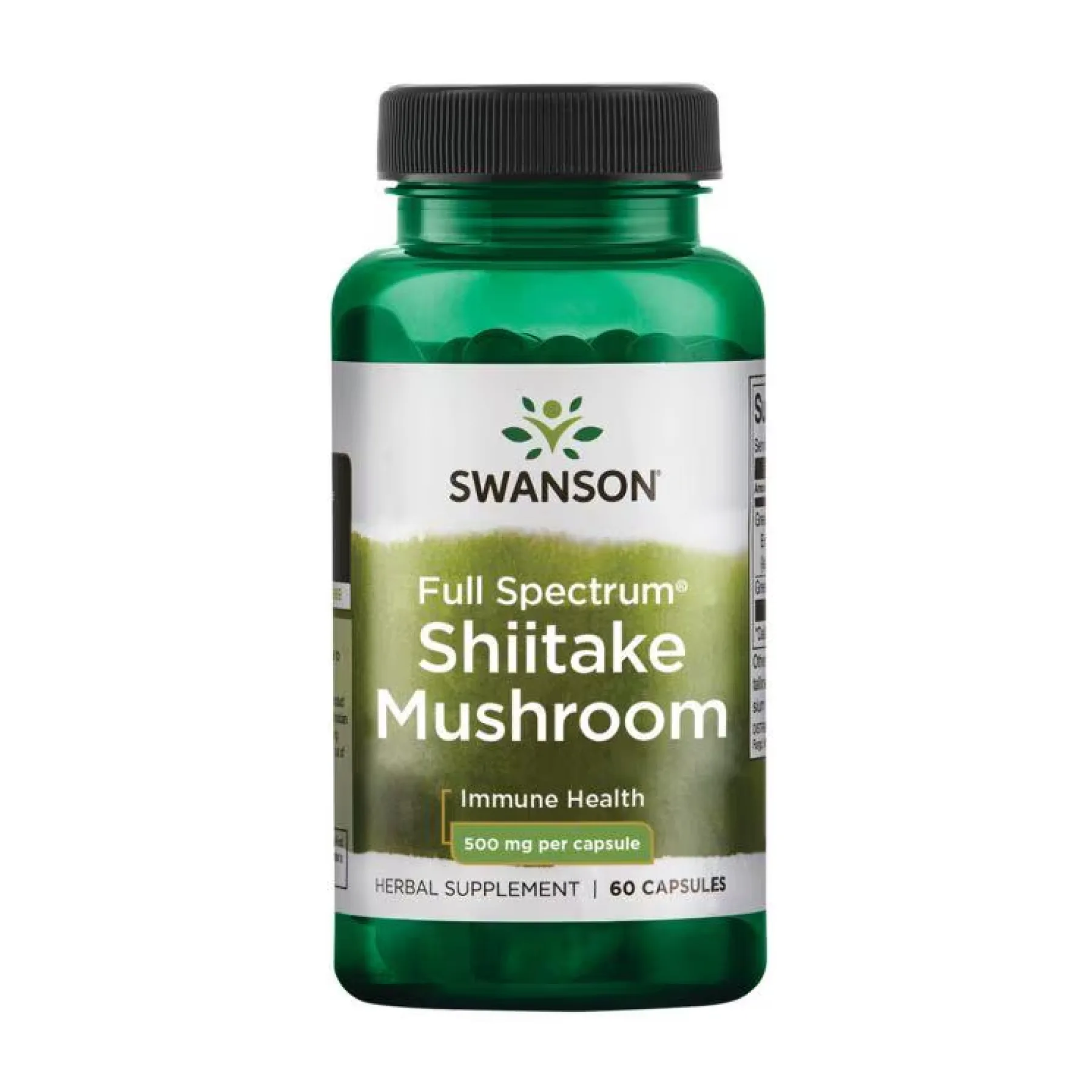 Full Spectrum Shiitake Mushroom 500 мг - 60 капсул
