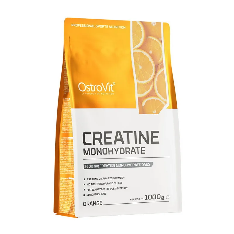 Creatine Monohydrate - 1 кг помаранчевий