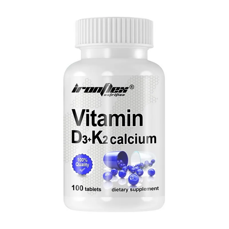 Vitamin D3+K2 calcium - 100 таблеток