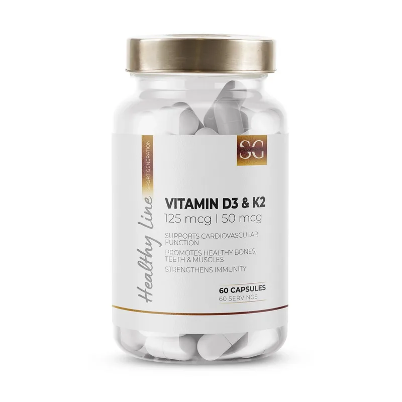 Vitamin D3 & K2 - 60 капсул
