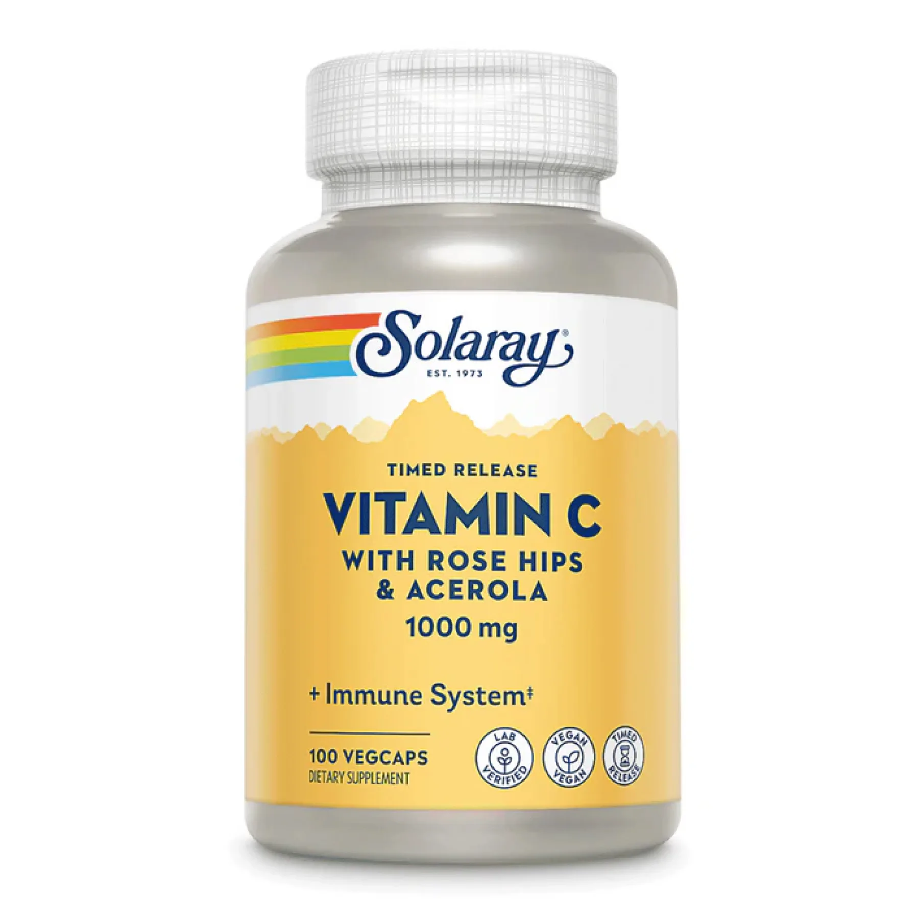 Vitamin C with шипшини & Acerola 1000 мг - 100 капсул