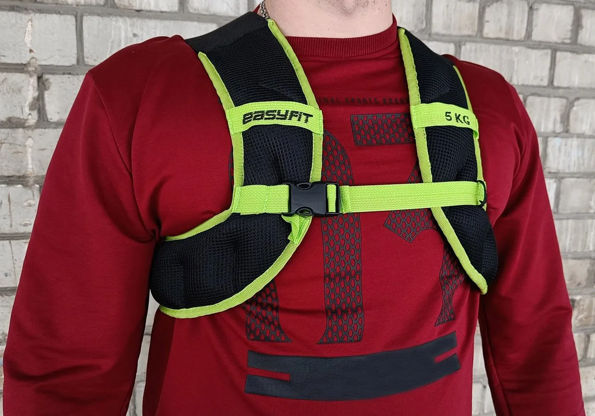 Жилет обтяжувач EasyFit JetPack - 5 кг з металевими кульками