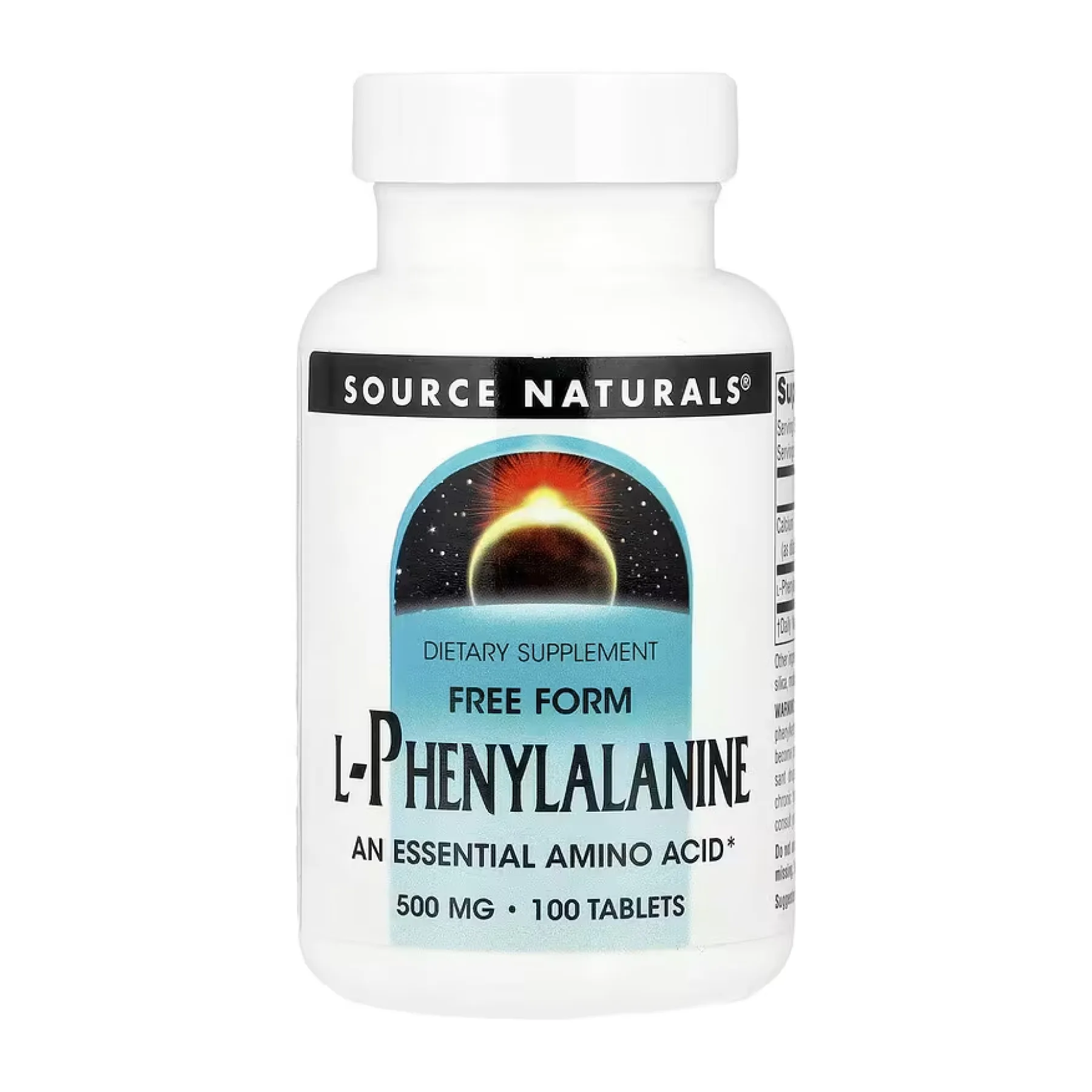 L-Phenylalanine 500 мг - 100 таблеток
