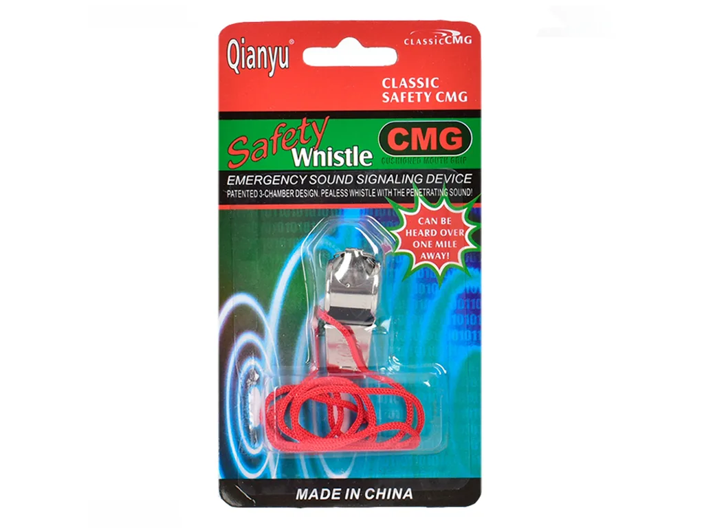 Свисток металевий Qianyu