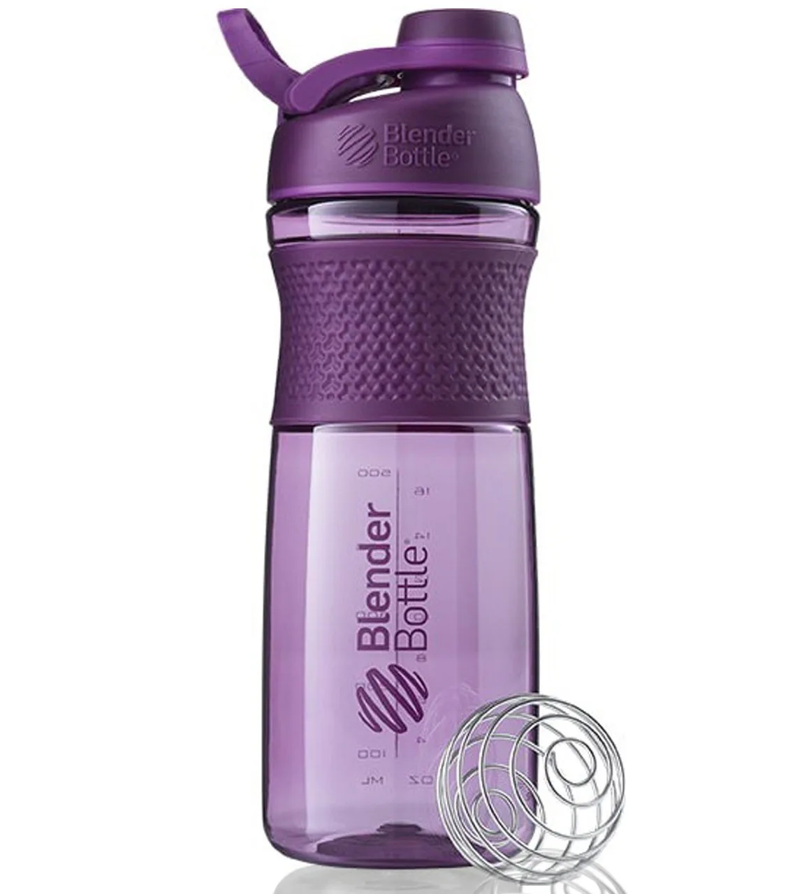 Шейкер спортивний пляшка BlenderBottle SportMixer Twist 820 мл Plum оригінальний