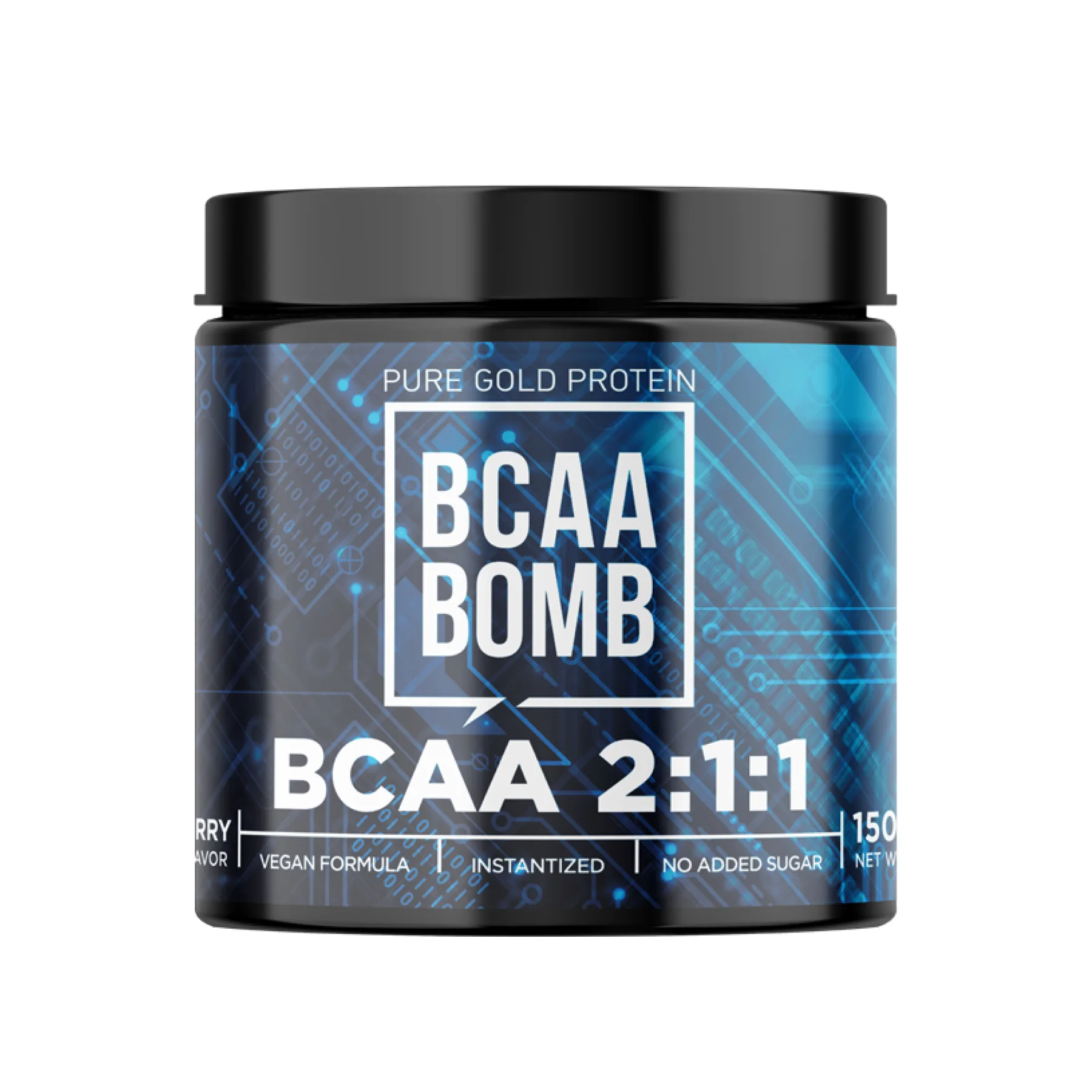 BCAA Bomb 2-1-1 - 150 г Полуниця