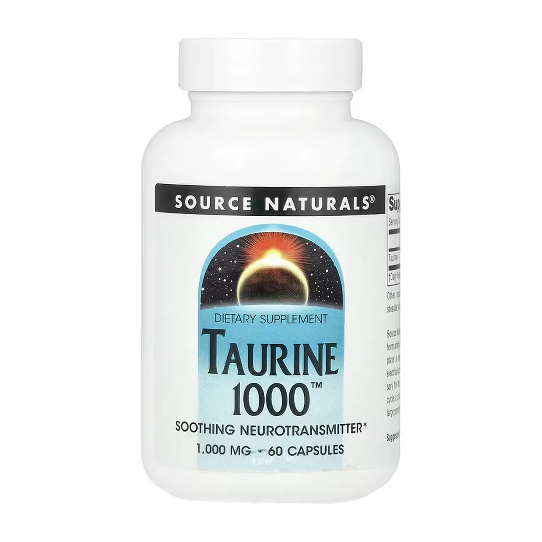 Taurine 1000™ 1000 мг - 60 капсул