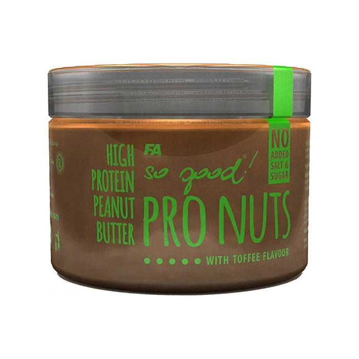 So Good! PRO NUTS high protein peanut butter - 450 г ваніль