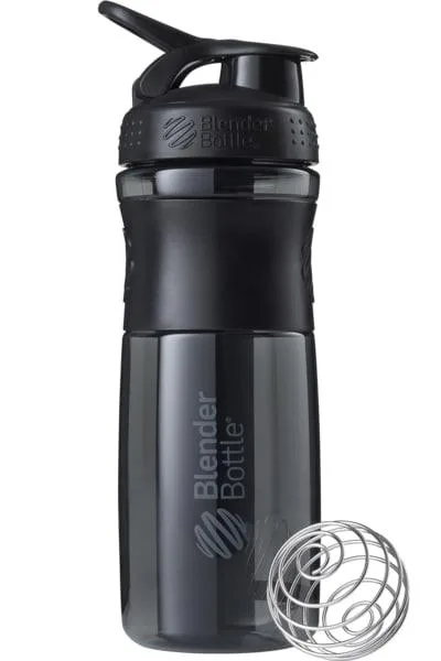 Шейкер спортивний пляшка BlenderBottle SportMixer Flip 820 мл чорний
