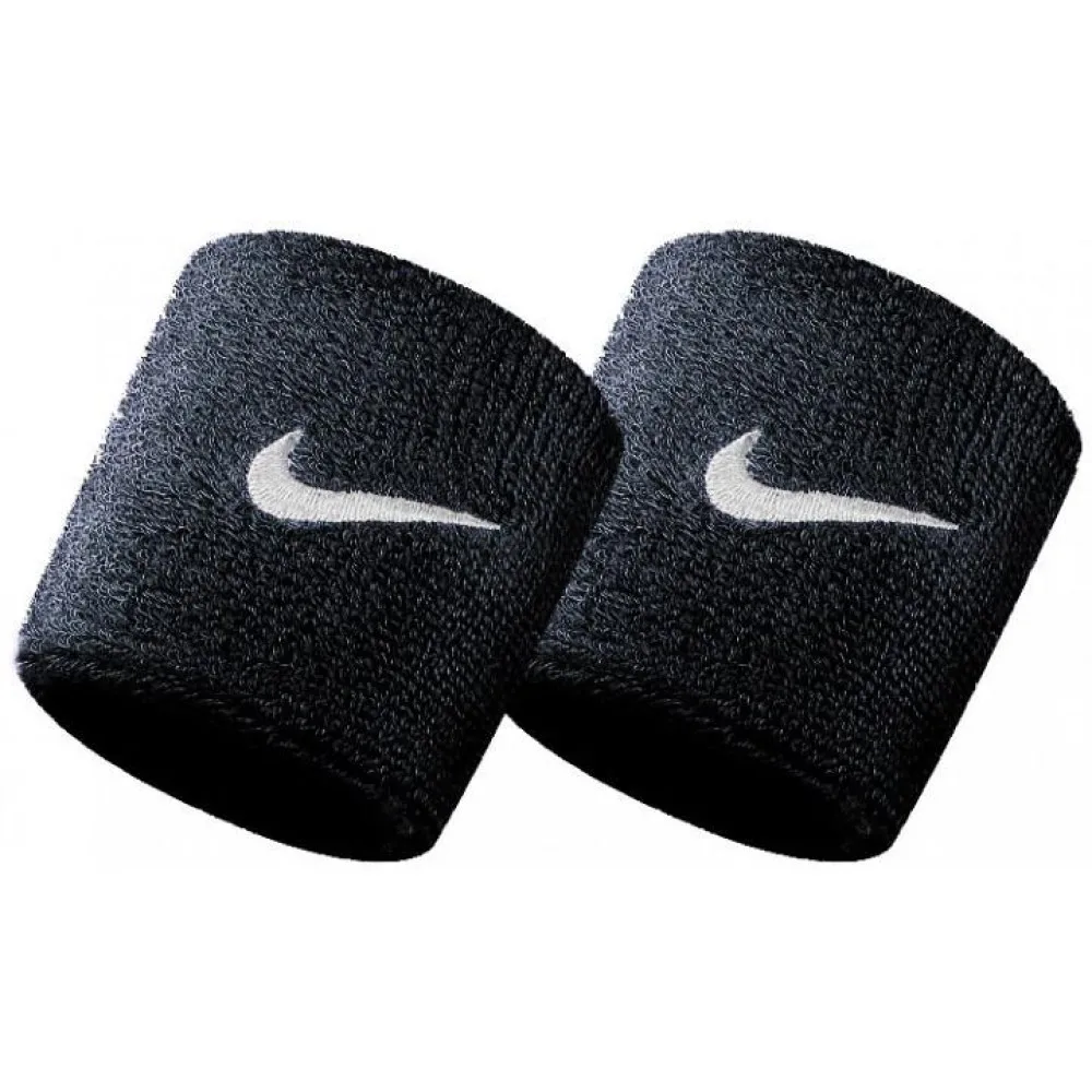 Напульсник Nike SWOOSH WRISTBANDS 2 PK чорний N.NN.04.010.OS (Оригінал)
