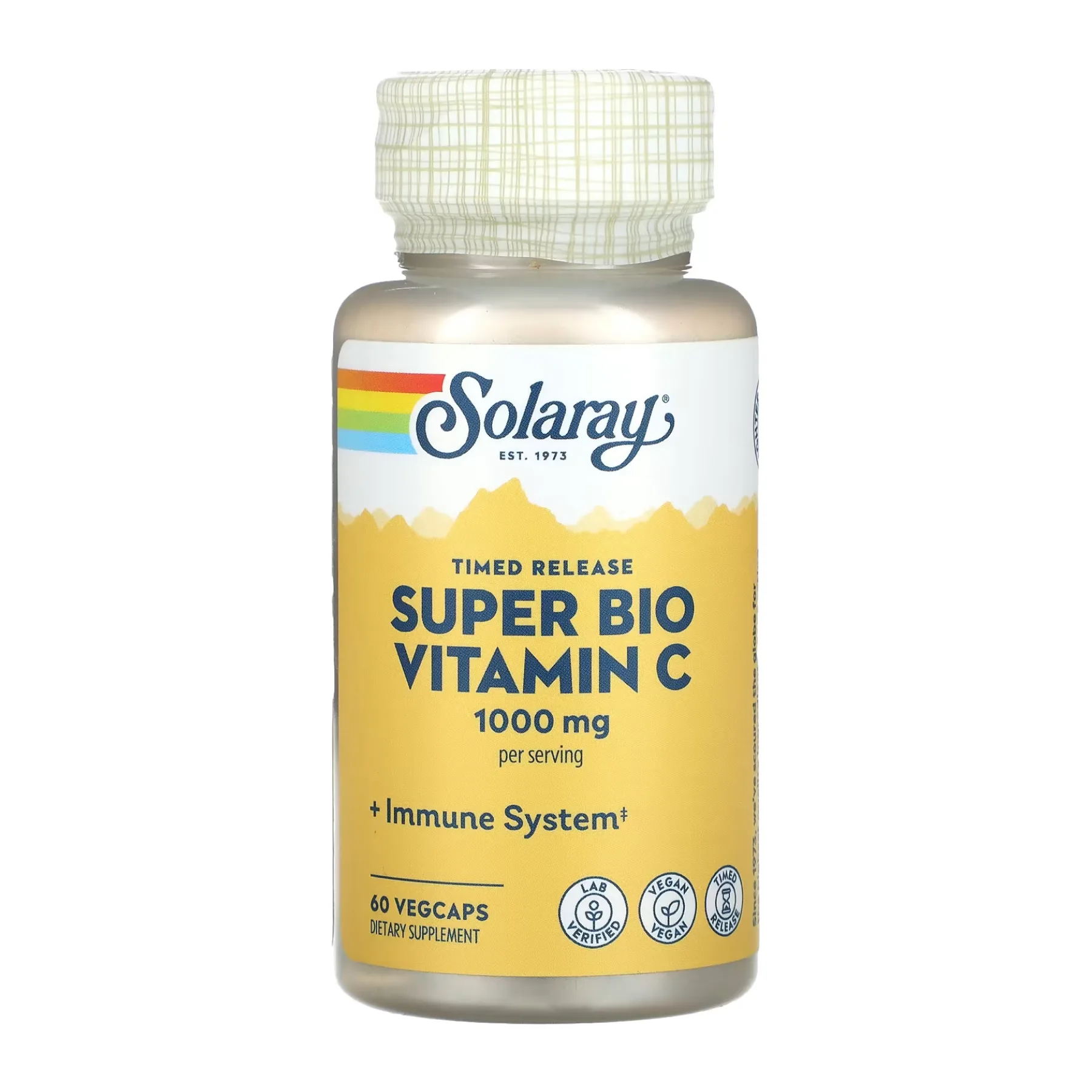 Super Bio Vitamin C 1000 мг - 60 капсул