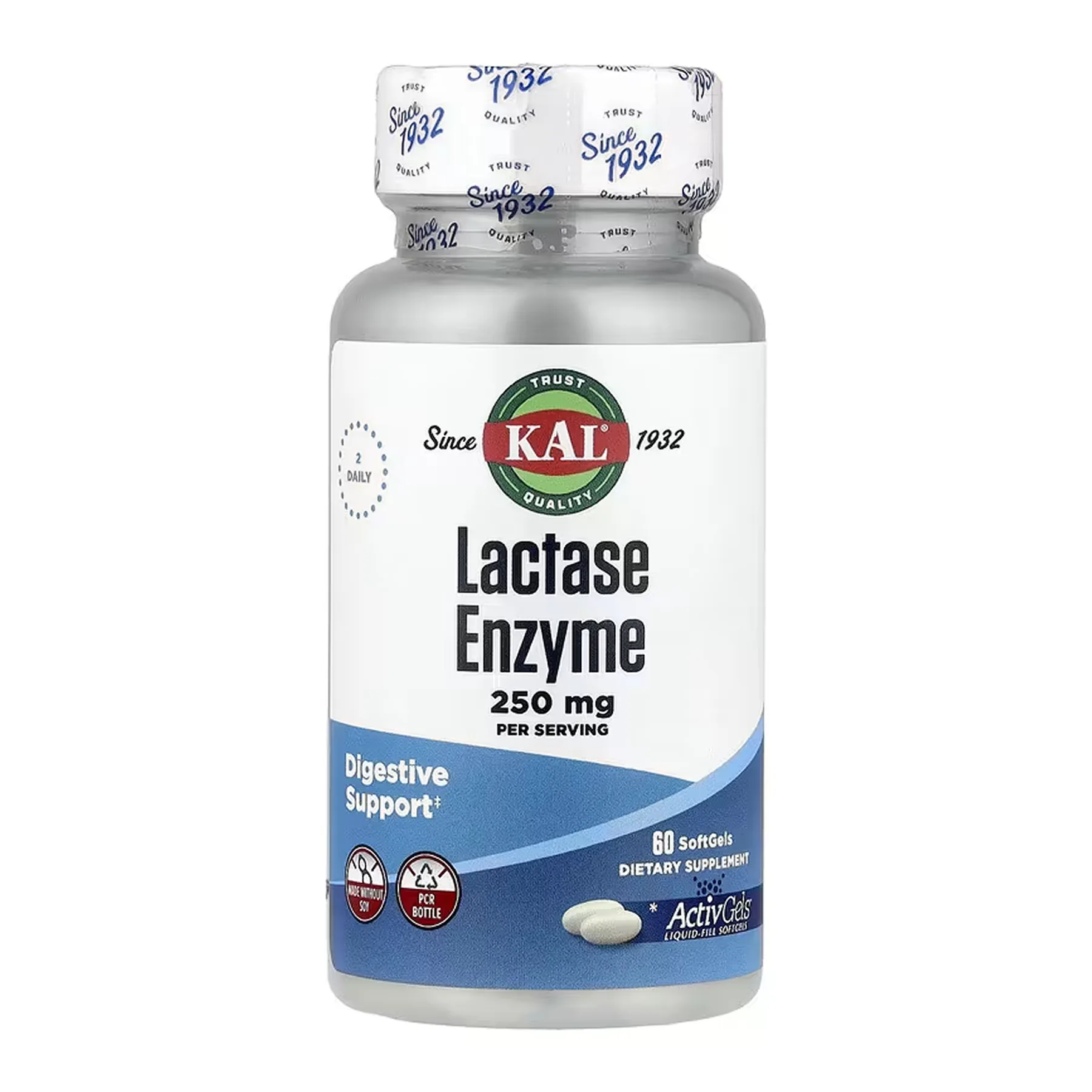Lactase Enzyme 250 мг - 60 софтгель
