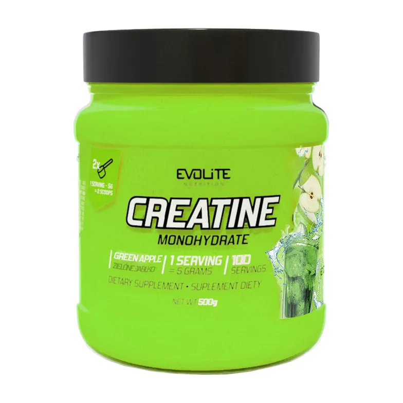 Creatine Monohydrate - 500 г зелене яблуко