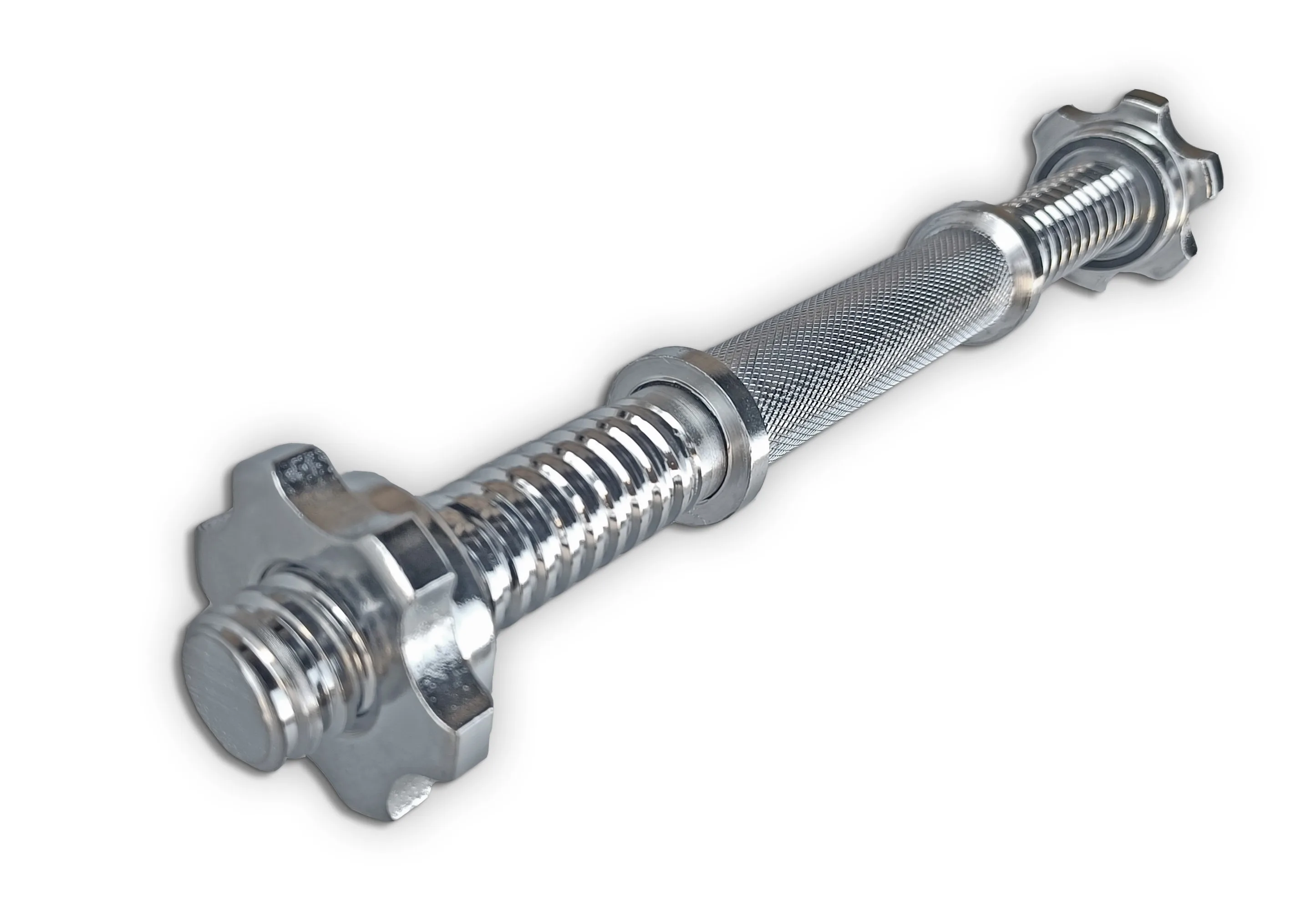 Гантельний гриф EasyFit 35 см, Ø 28 мм хромований