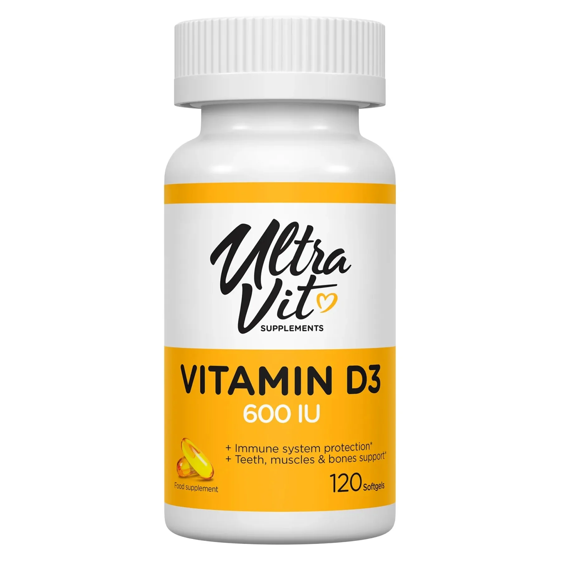 Vitamin D3 600 IU - 120 софтгель