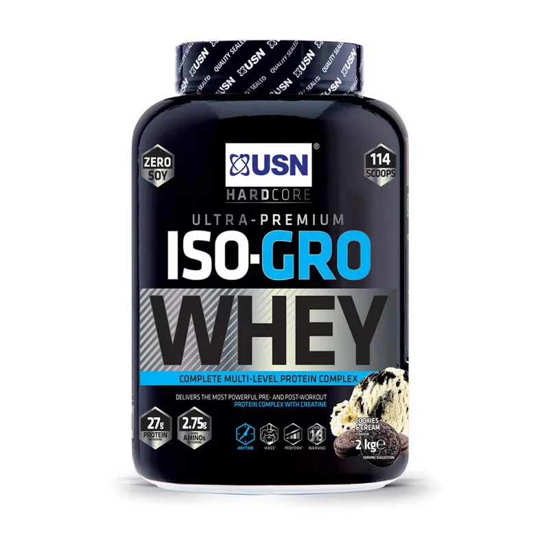 Iso Gro Whey - 2 кг печиво та крем