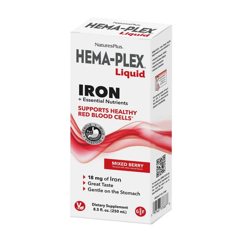 Hema Plex Liquid Iron - 250 мл Ягідний мікс