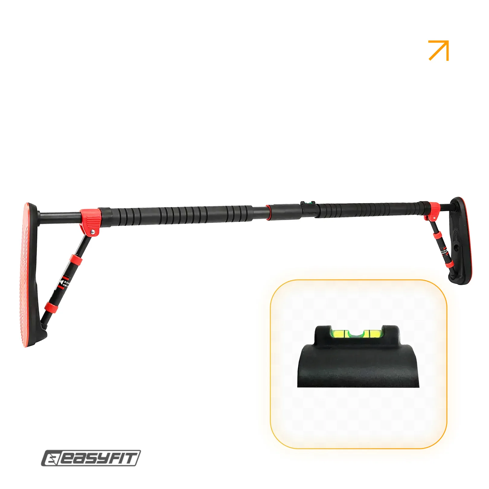 EasyFit PowerBar Adjustable Pull-Up Bar 130–170 cm