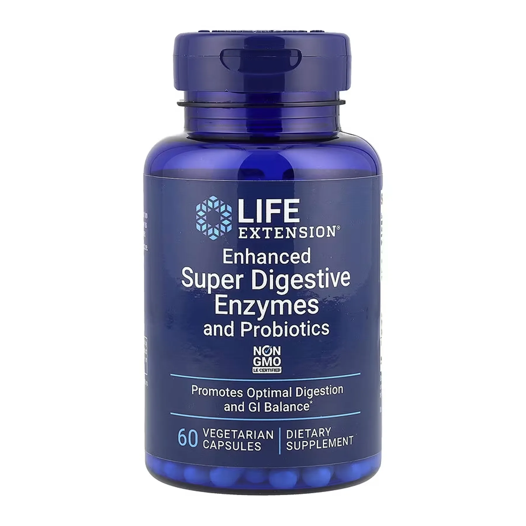 Enhanced Super Digestive Enzymes and Probiotics - 60 капсул