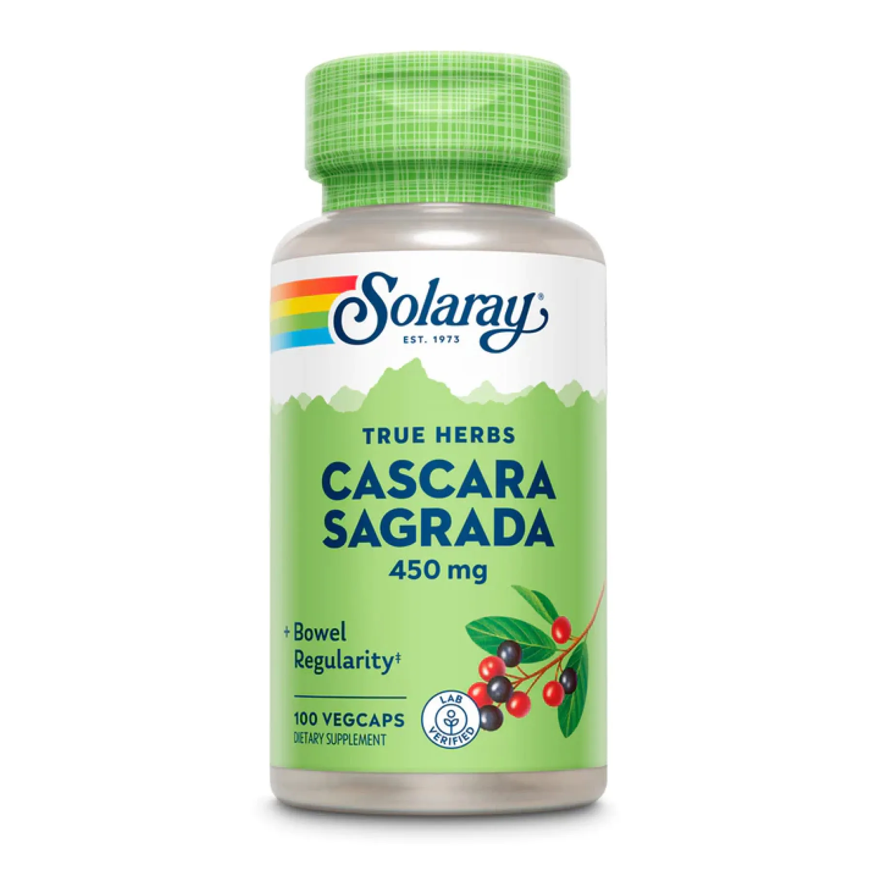 Cascara Sagrada Bark 450 мг - 100 капсул