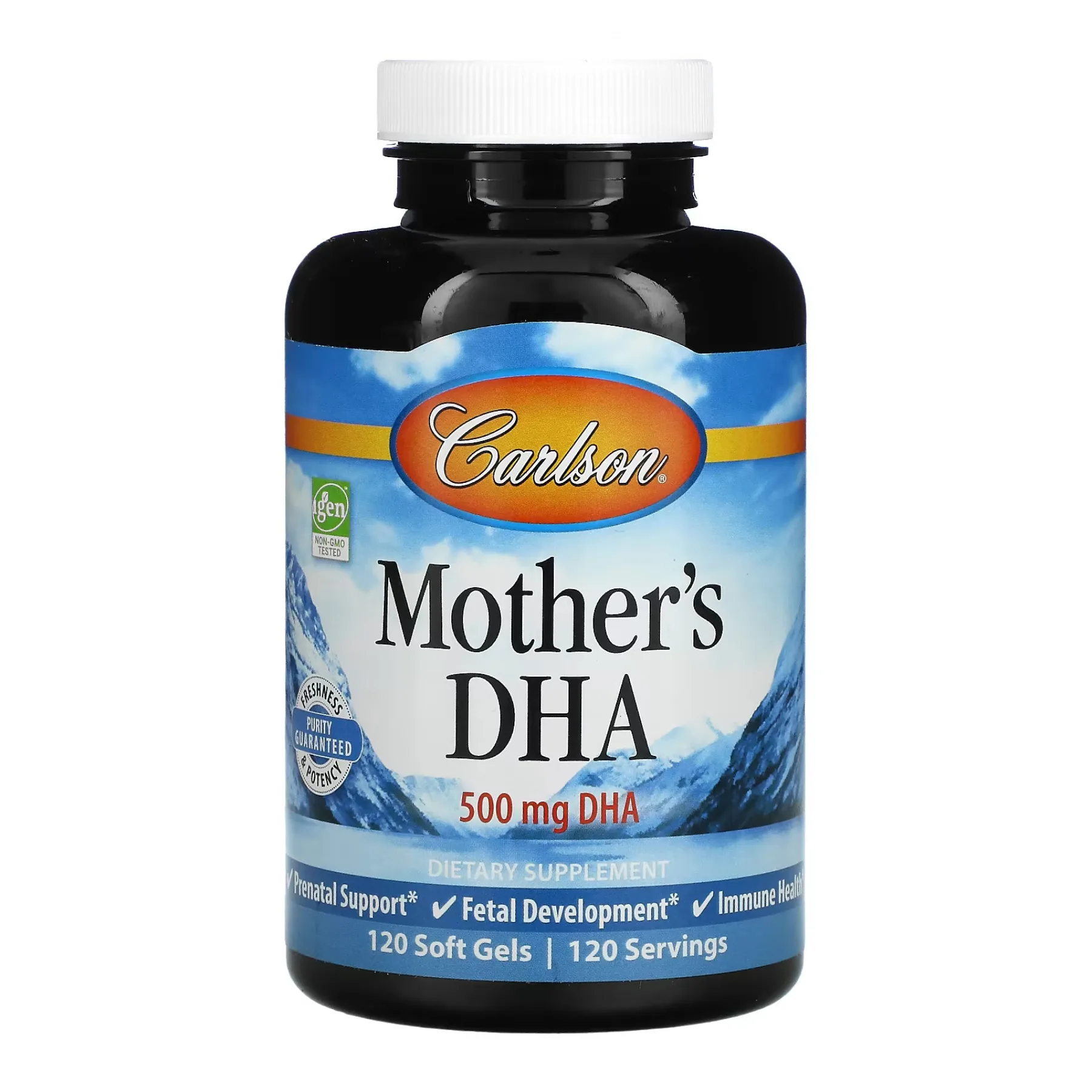 Mother's DHA 500 мг - 120 софтгель