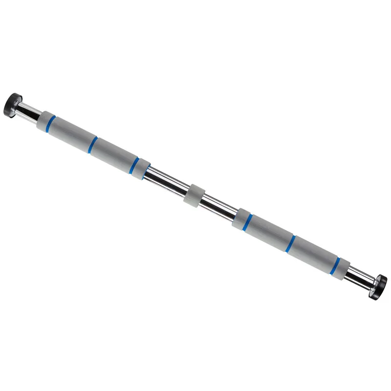 Турнік розсувний у дверний проріз 62-100 см сірий