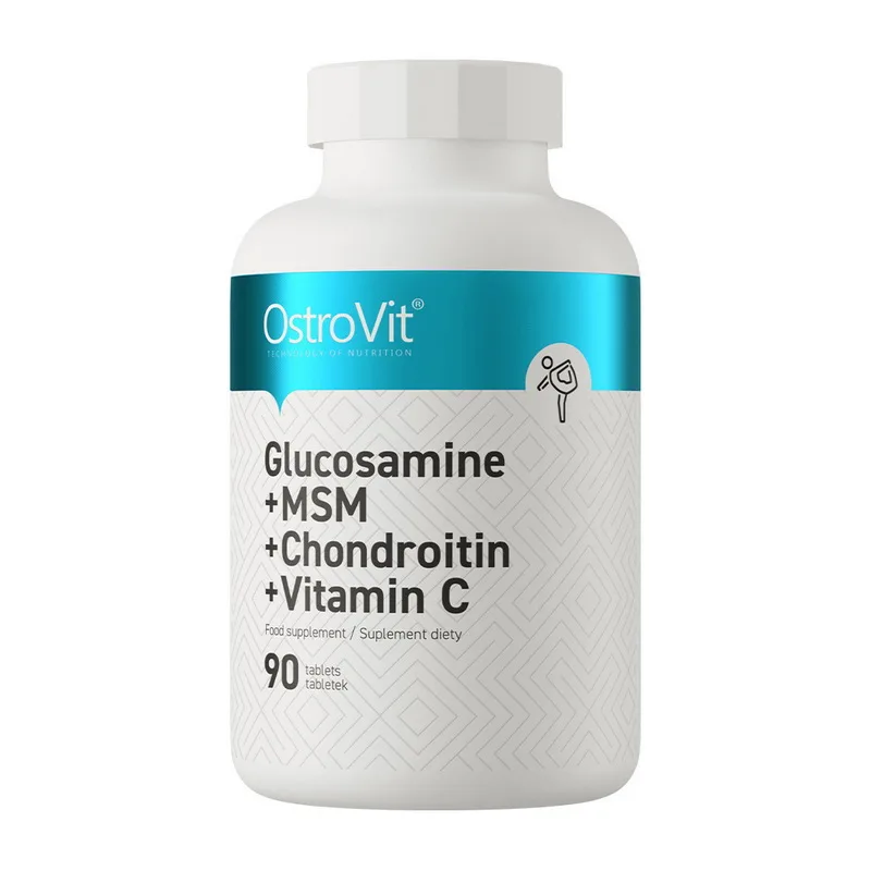 Glucosamine + MSM + Chondroitin + Vitamin C - 90 таблеток