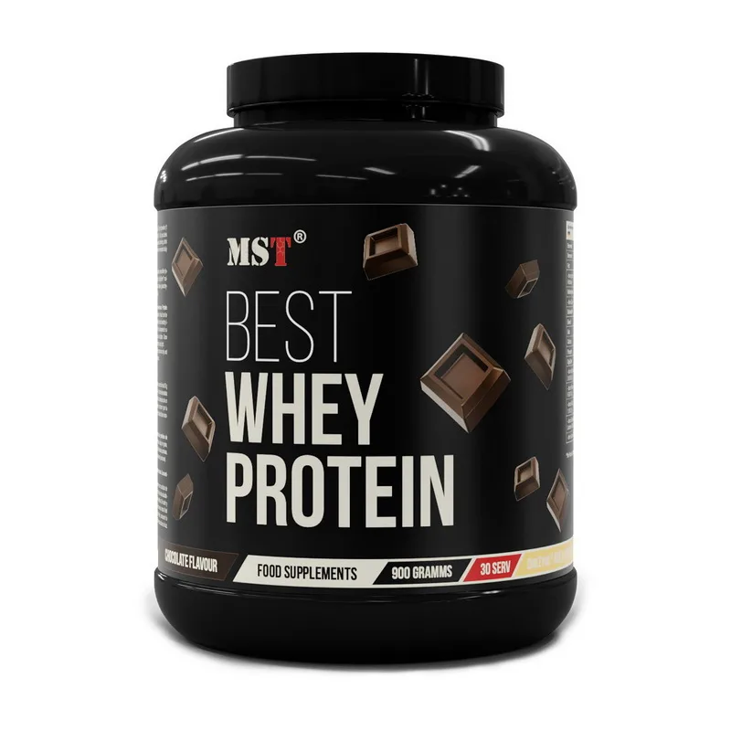 Best Whey Protein + Enzyme - 900 г шоколад