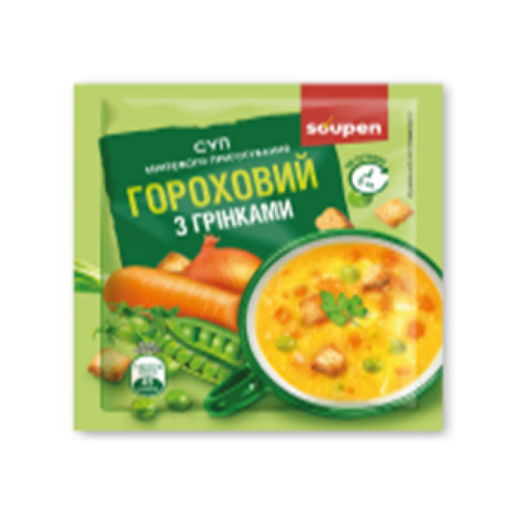 Instant Soup - 30x20 г гороховий з грінками