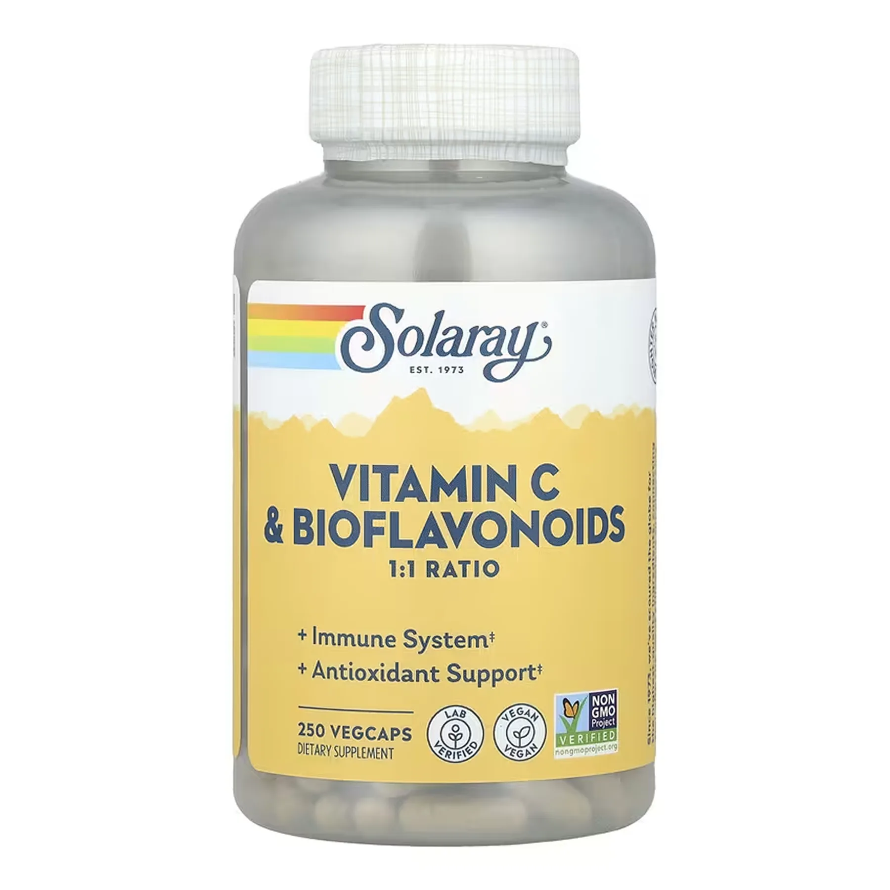 Vitamin C & біофлавоноїдами 1:1 500 мг - 250 капсул (До 09,26)