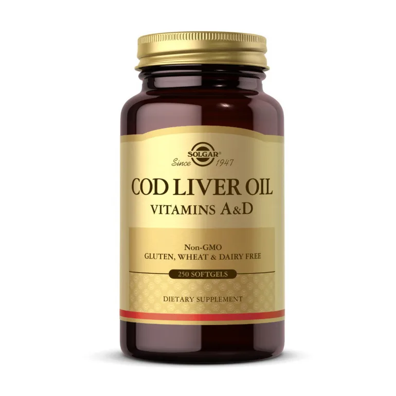 COD Liver Oil Vitamins A & D - 250 софтгель
