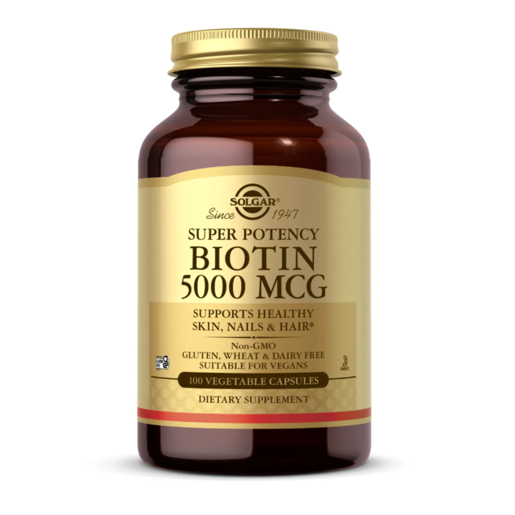 Biotin 5000 мкг - 100 капсул