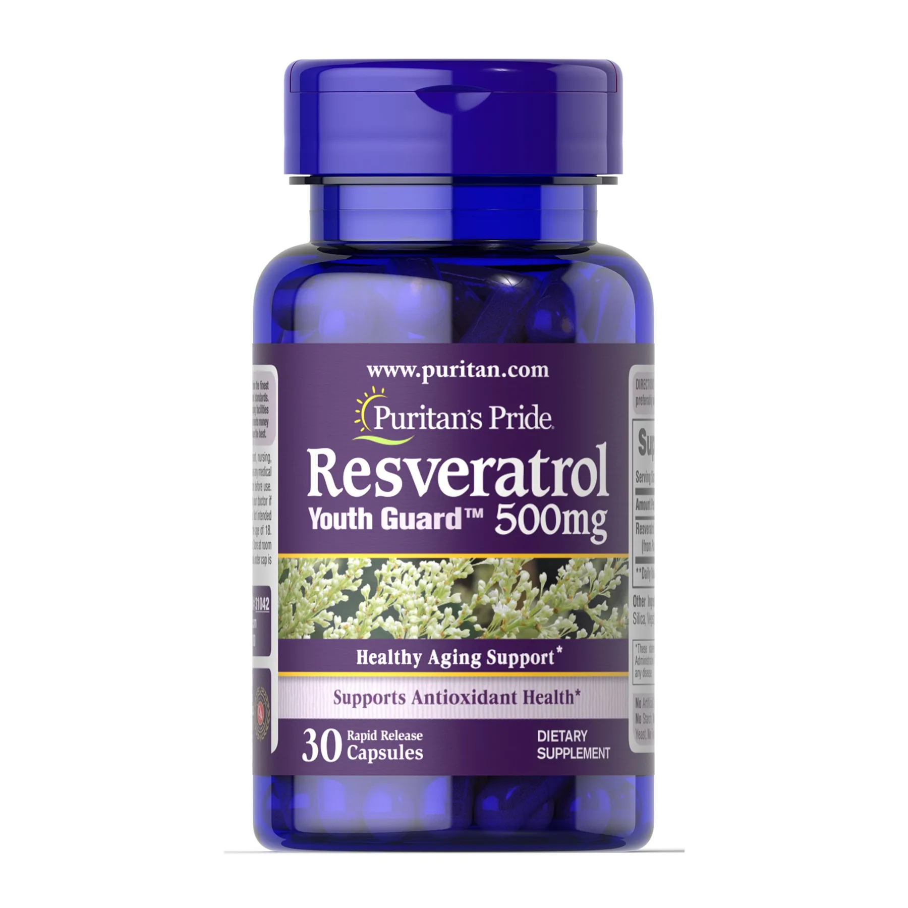 Resveratrol 500 мг - 30 капсул
