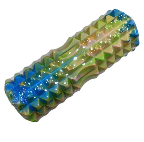 Роллер для занять йогою та пілатесом 2 блакитний