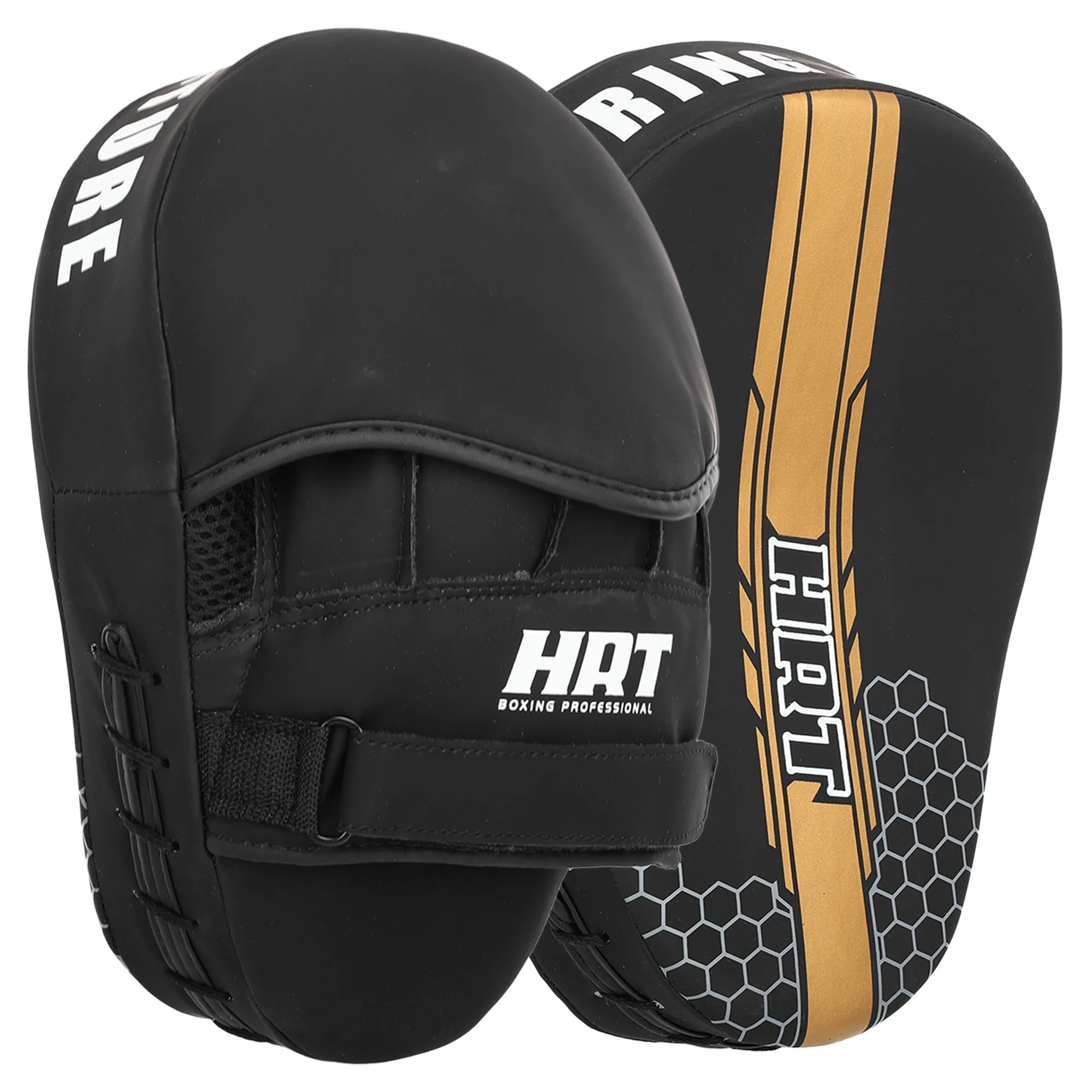 Лапа вигнута для боксу та єдиноборств HARD TOUCH 19x5x25 см 2 шт - 25 см