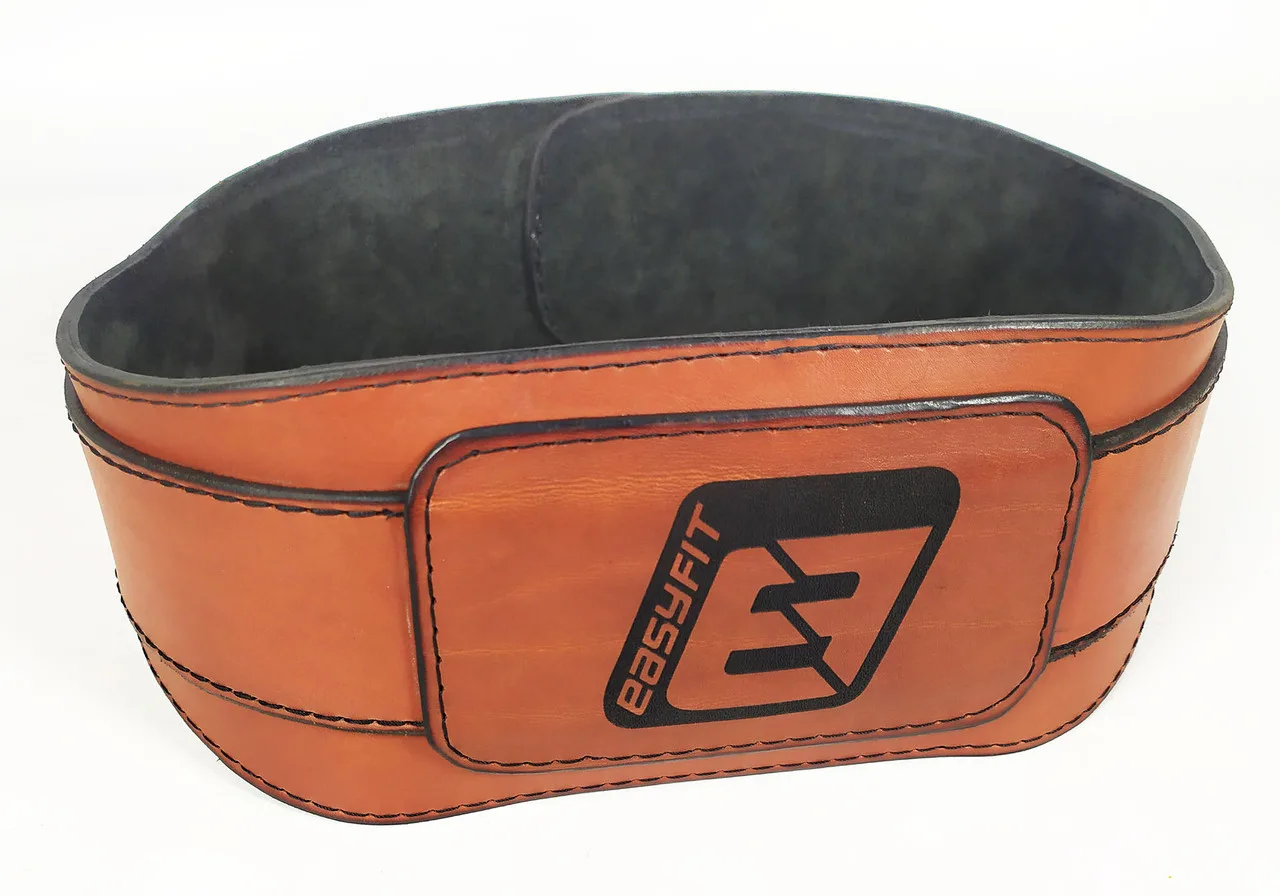 Пояс атлетичний EasyFit Training Belt коричневий - S