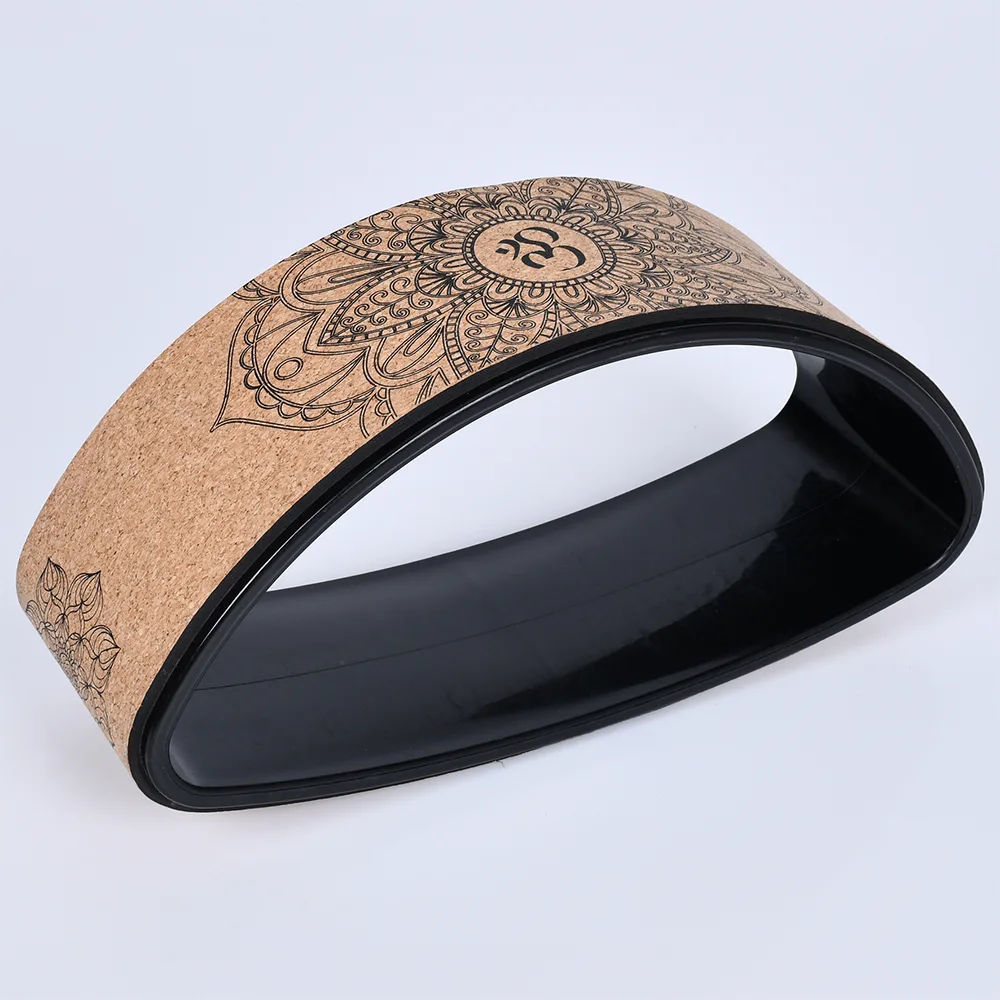 Колесо для пілатесу та йоги коркове