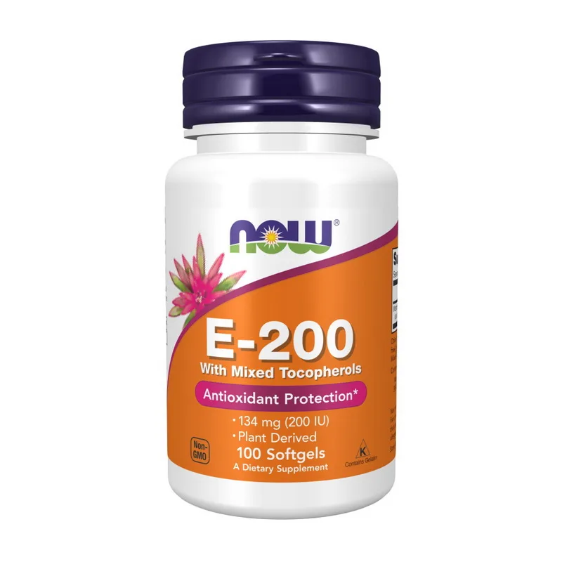 E-200 134 мг With Mixed Tocopherols - 100 софтгель