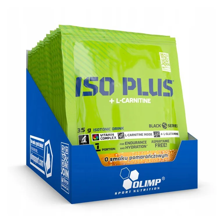 Iso Plus + L Carnitine - 35 г Тропік синій