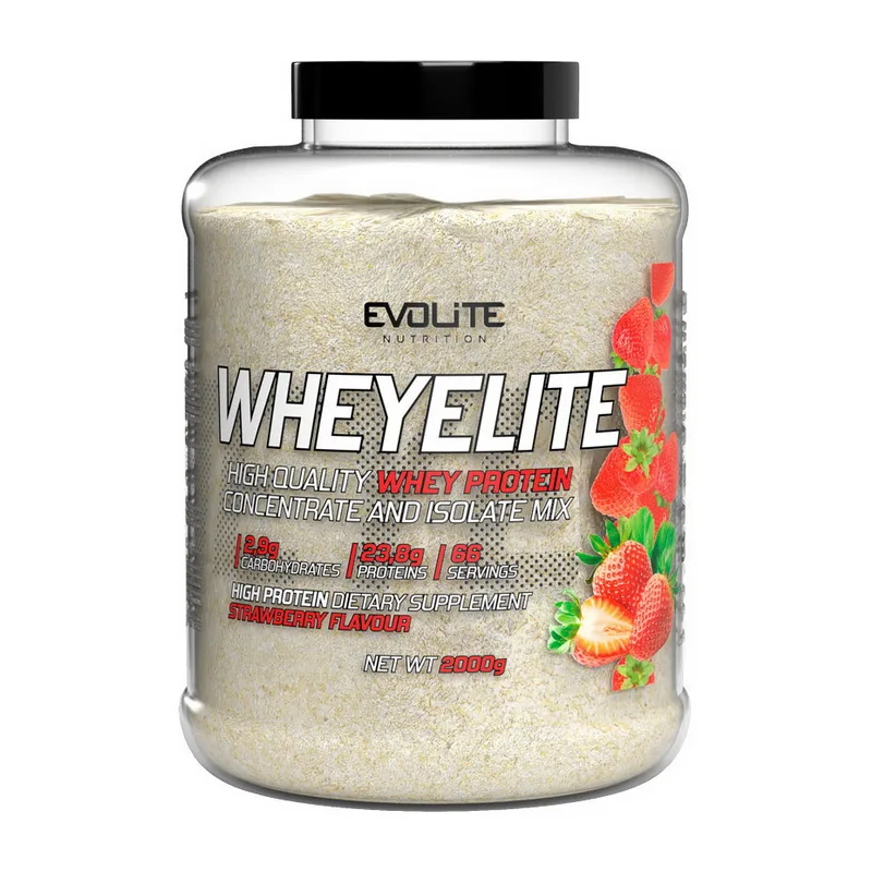 Whey Elite - 2 кг Полуниця Універсальний