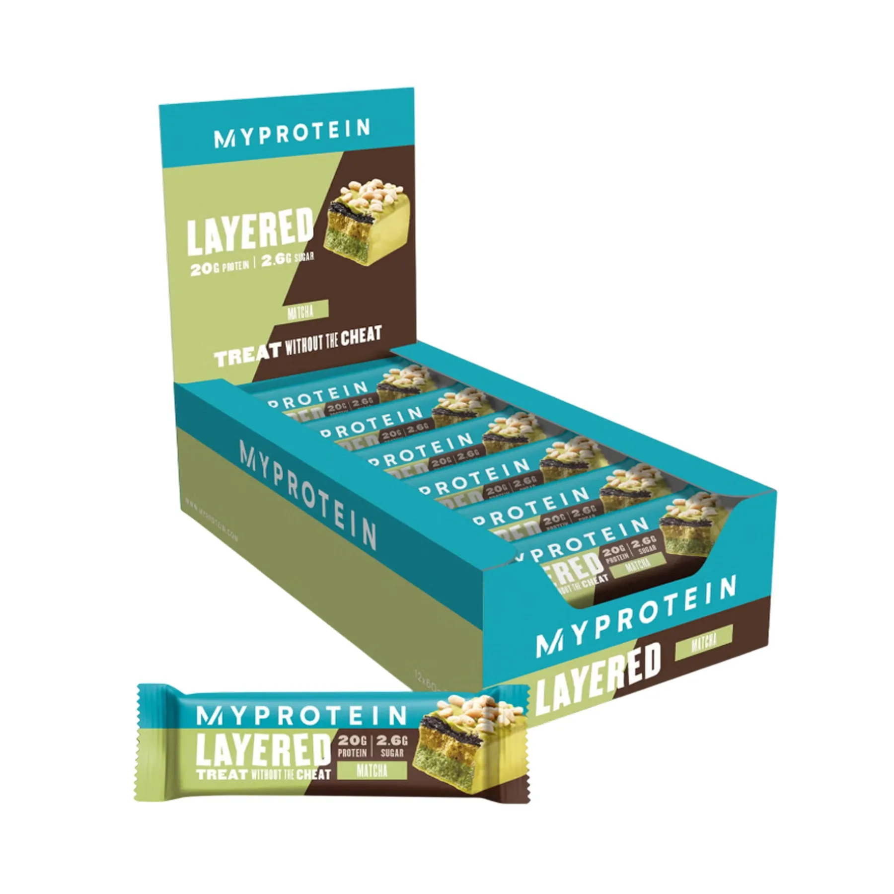 Layered Bar - 12x60 г Матча