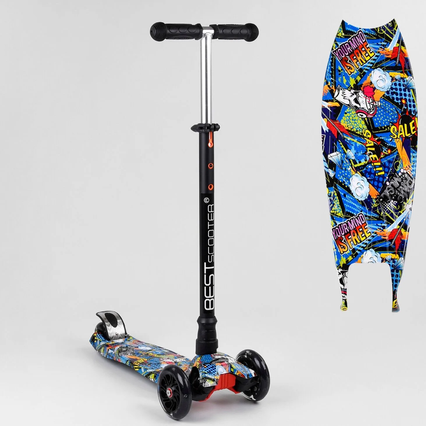 Самокат Best Scooter 779-1540, d=12 см