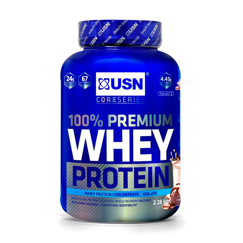 100% Premium Whey Protein - 2,28 кг шоколад