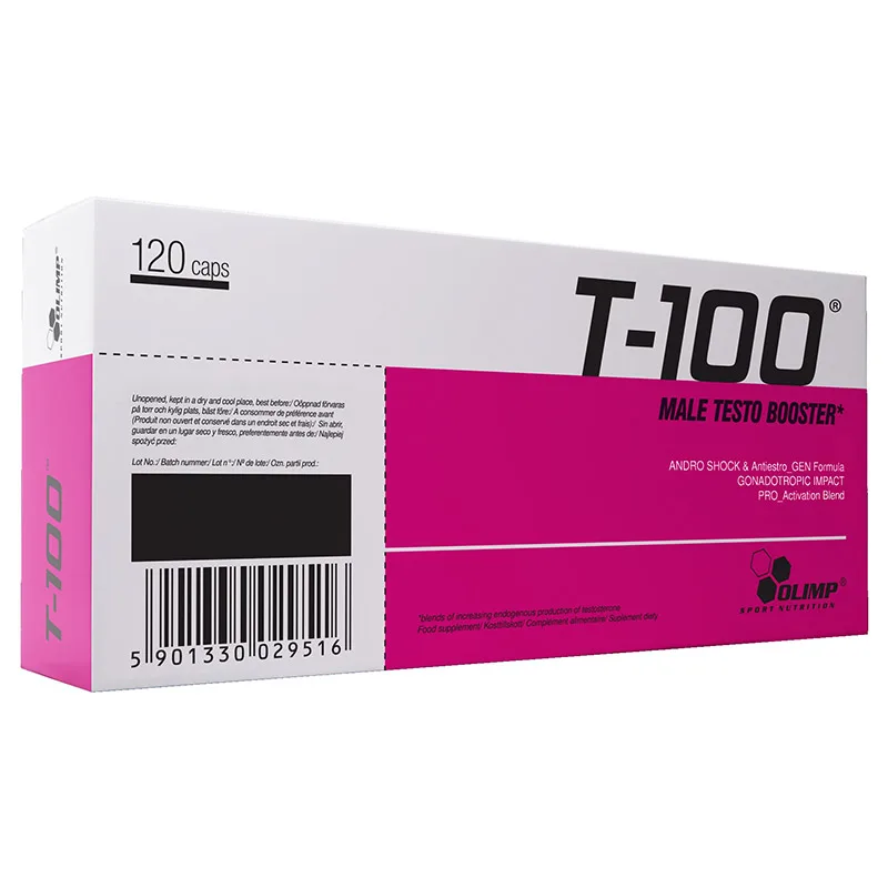 T-100 Male Testo Booster - 120 капсул