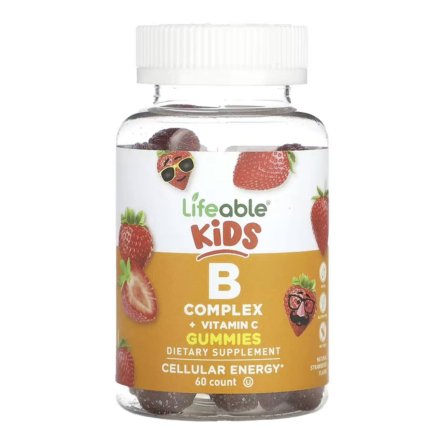 B Complex + Vitamin C Kids - 60 жуйок