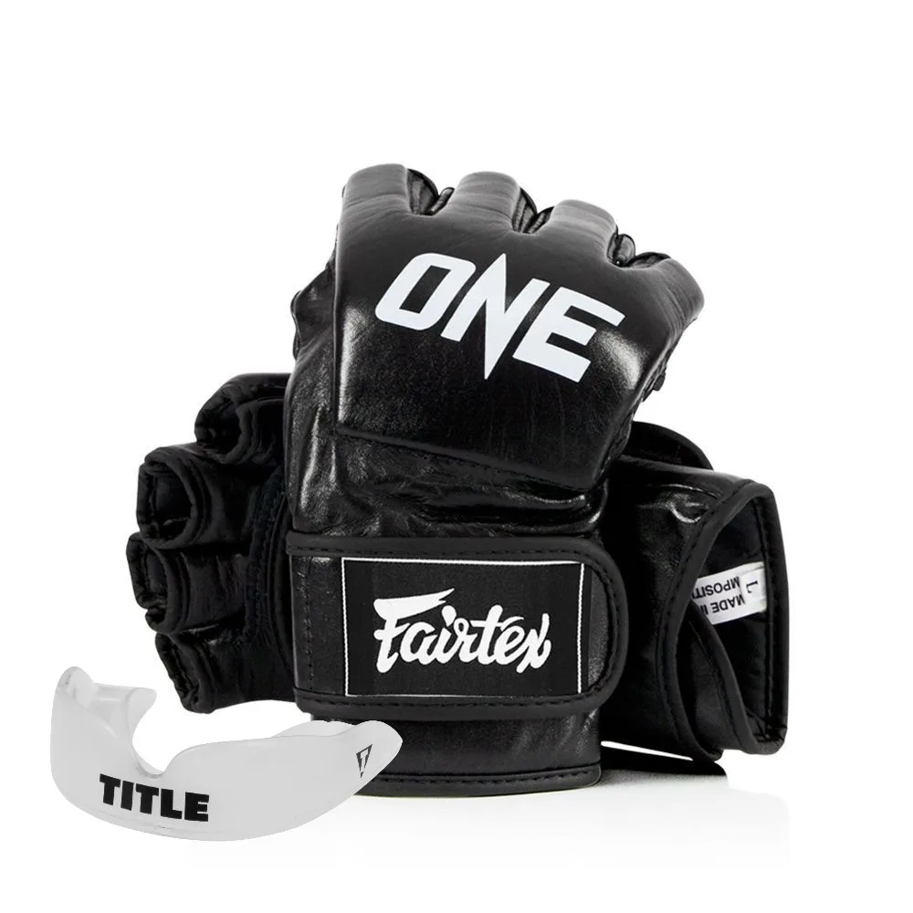 Рукавиці для ММА Fairtex FGV12 ONE Black L