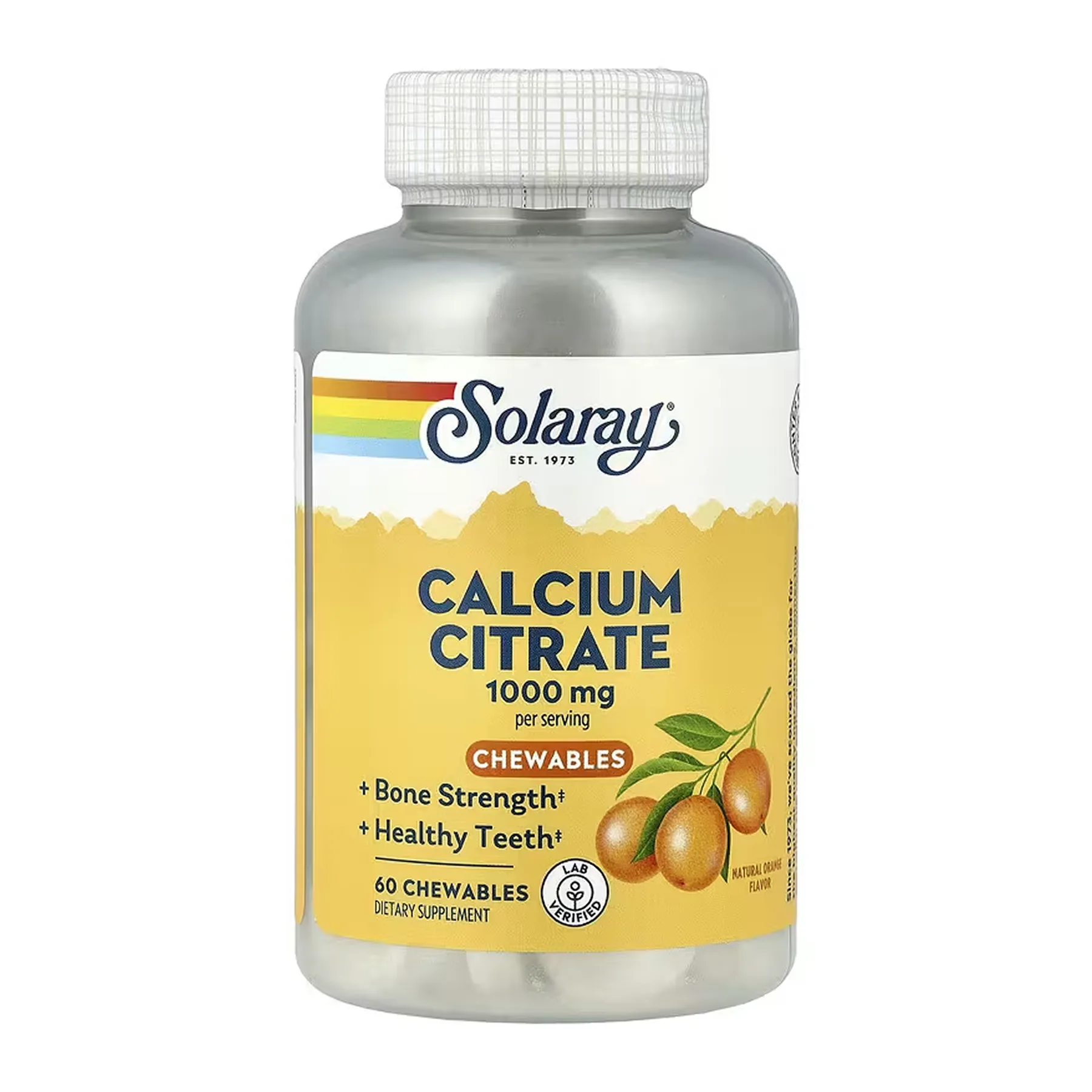 Calcium Citrate 1000 мг - 60 жув. таблеток