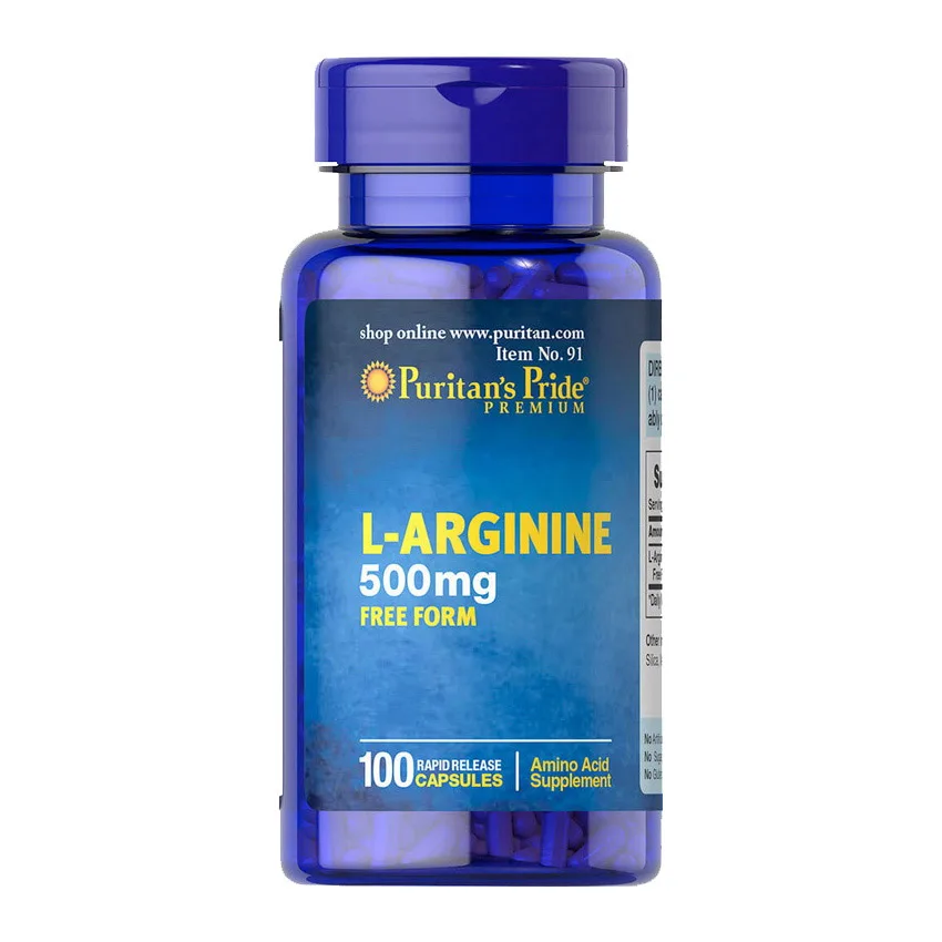 L Arginine 500 мг - 100 капсул